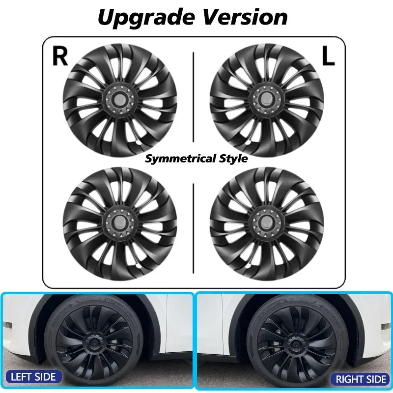 4PCS Hub Cap for Tesla Model