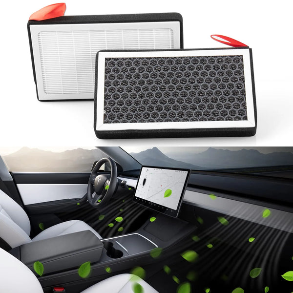 For Tesla Model 3 Model Y Hepa Activated Carbon Air Filter