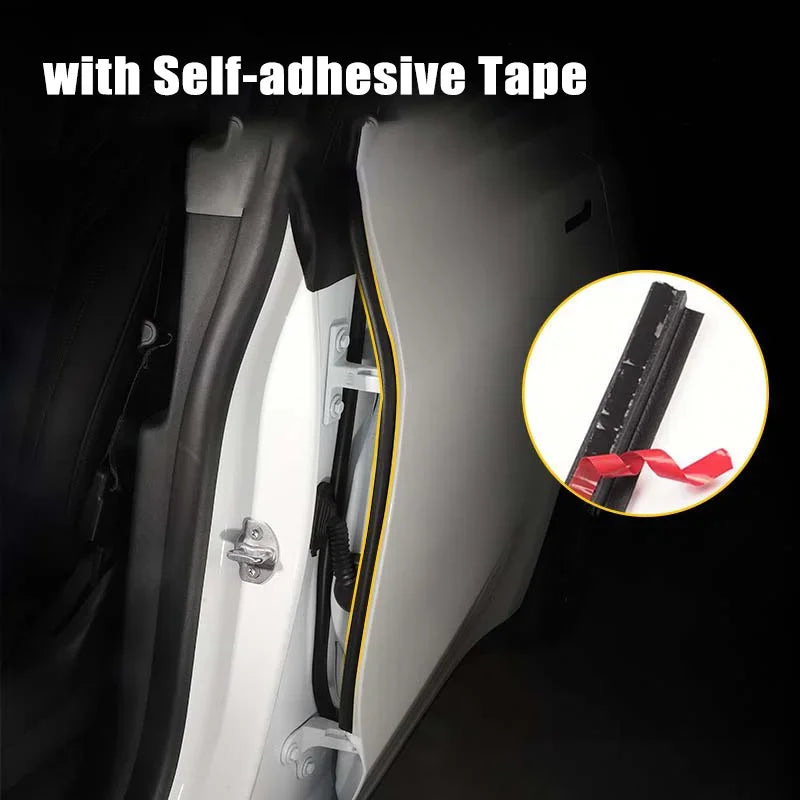For Tesla Model 3 Y Car Door Rubber Seal Strip