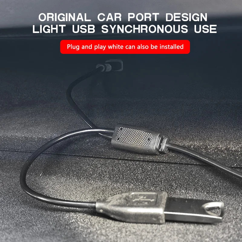 New Upgrade For Tesla Model Y 3 Highland RGB Ambient