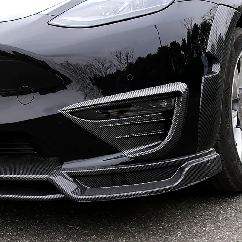 For Tesla Model Y Fog Lamp Spoiler Blade Trim Protective Cover