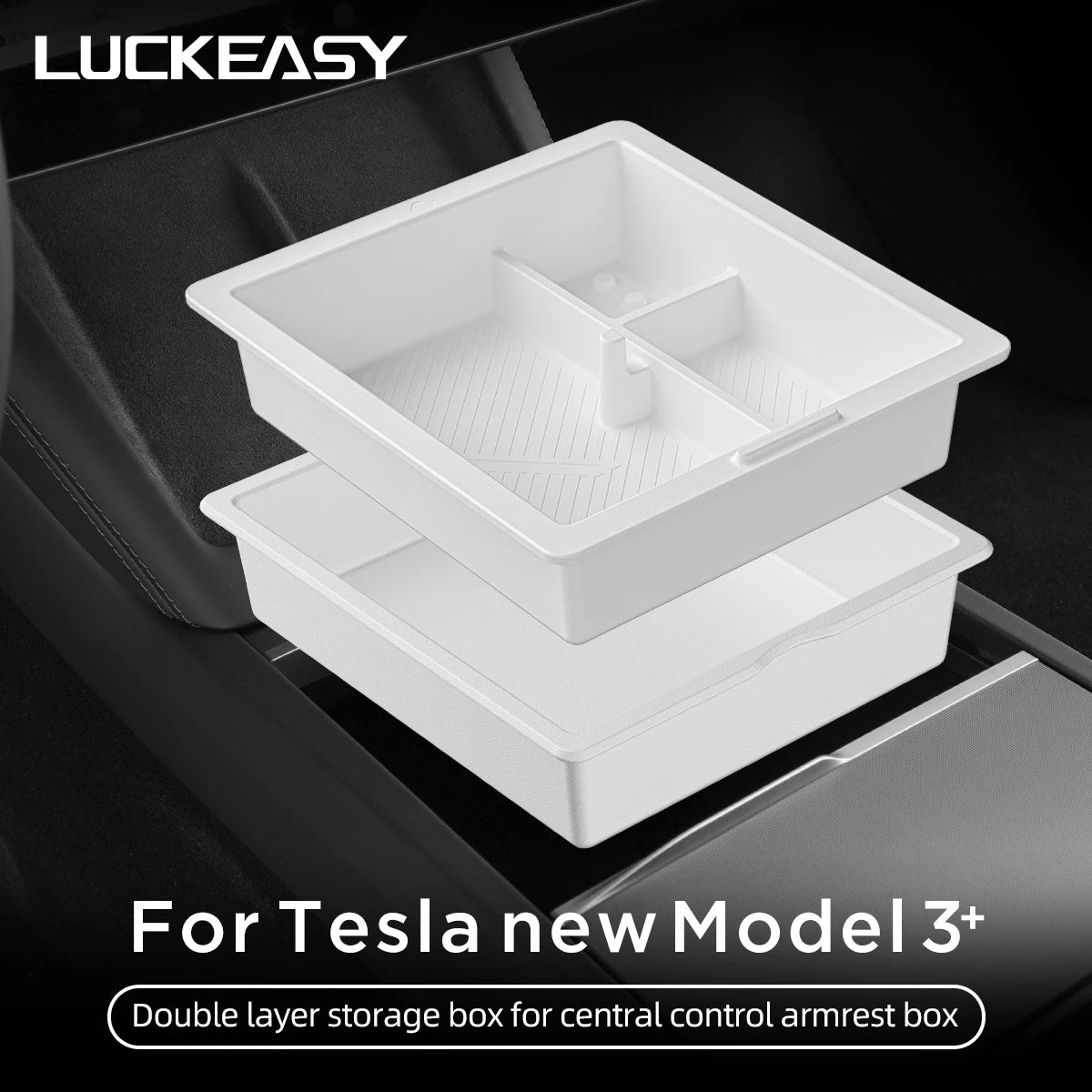Central Control Storage Box For Tesla