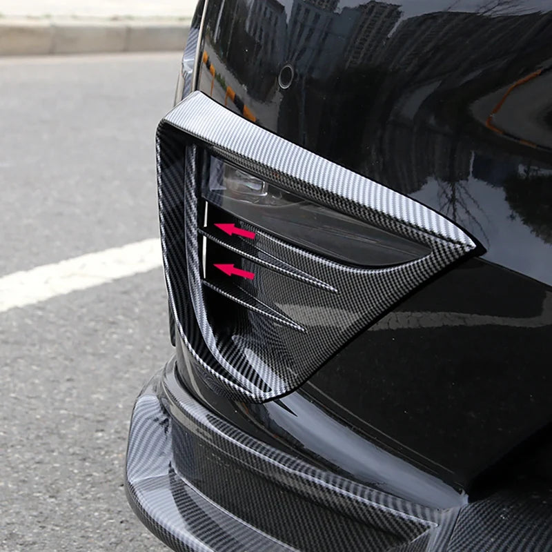 For Tesla Model Y Fog Lamp Spoiler Blade Trim Protective Cover